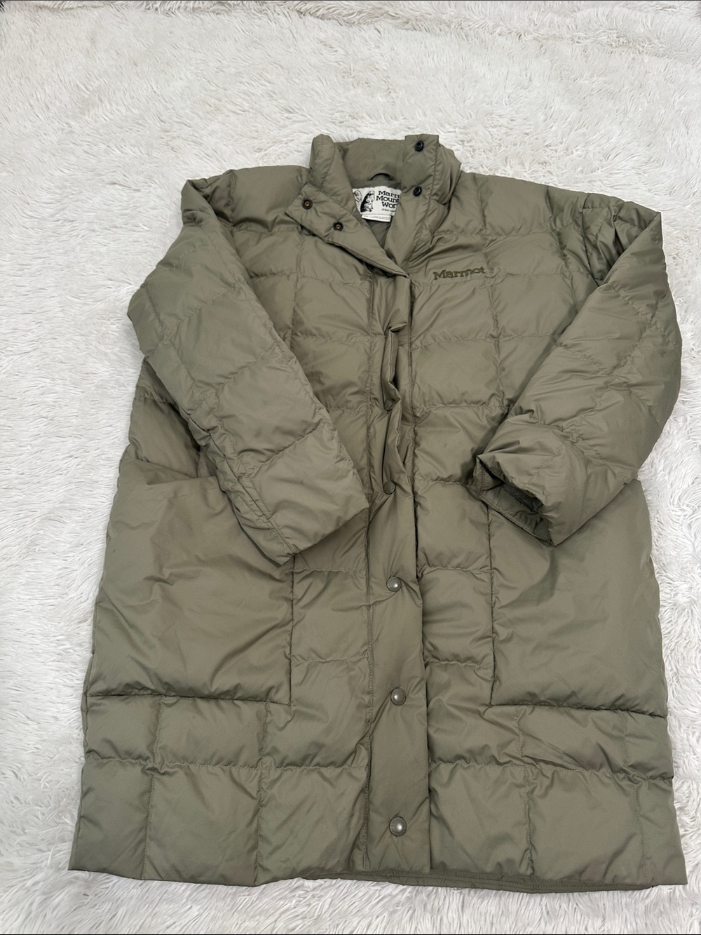 🦋 Marmot Down Long Puffer Coat